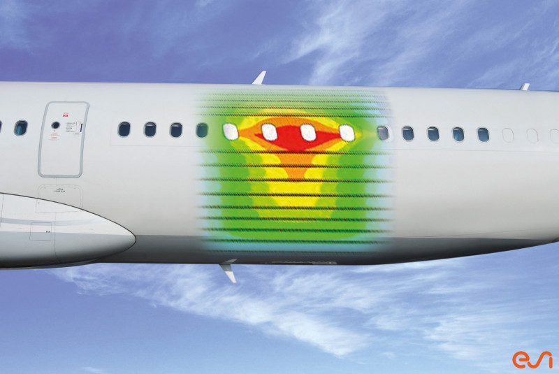 Composites Simulation Fuselage Panel