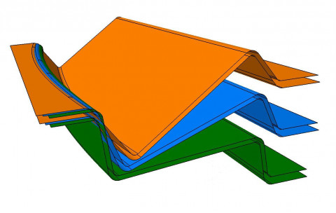 Thermoplastic rib forming simulation using PAM-FORM