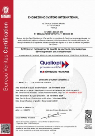 qualiopi certificate